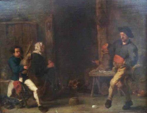 Cornelis Saftleven The egg dance oil painting picture